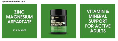 Buy Optimum Nutrition (ON) Zinc Magnesium Aspartate (ZMA) - 60 Capsules ...