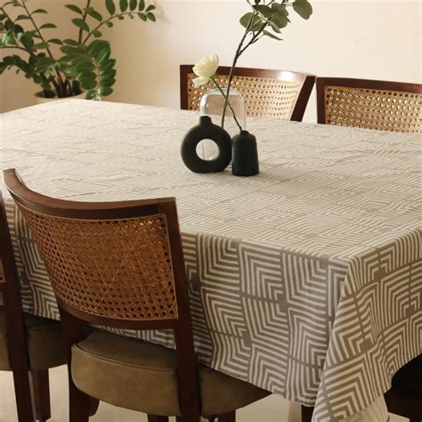 Wipeable & Anti-Slip Cotton Table Linen | Table Cloth | Echoes in the ...