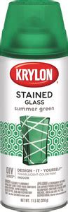 Krylon Stained Glass Paint 11.5Oz - Summer Green - Stained Glass Paint ...