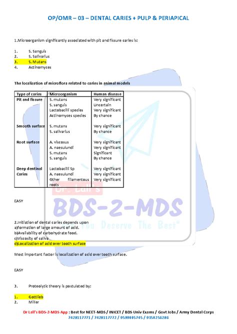 03- Dental Caries , PULP AND Periradicular Infections 0db03852-e202 ...