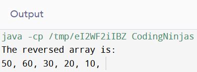 Image result for Number Array Reverse Java Code