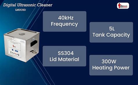 LABMAN Digital Ultrasonic Cleaner - 5L -LMUC6D : Amazon.in: Industrial ...
