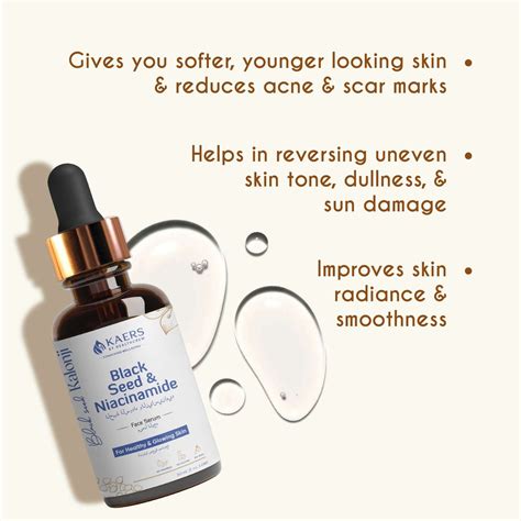 Niacinamide & Black Seed Face Serum: The Ultimate Solution for All Ski ...