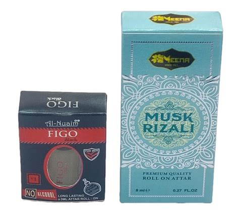 Musk Rizali & Figo Black 8 Ml Roll on Attar : Amazon.in: Beauty