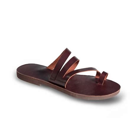 Women Leather Sandals Iris 9/1, Brown