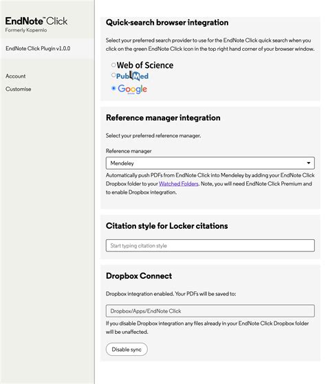 Image result for EndNote Click Account Basics