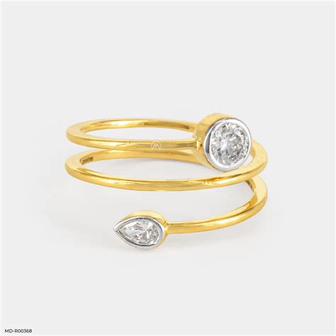 Princess Luxury Lab Grown Diamond Pave Rings 18K Yellow Gold – Maiora ...