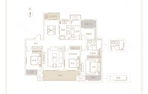 140-160平米住宅平面设计图