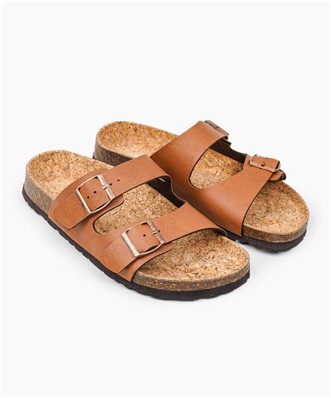 Malta Camel Sandals for Women - MIDORii