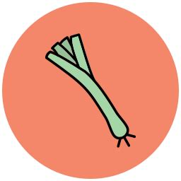 Alho-poró - ícones de comida e restaurante grátis
