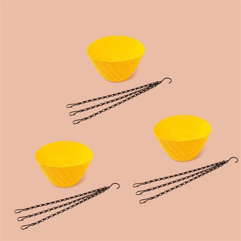 TrustBasket Hanging plastic pot with chain