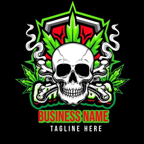 cannabis logo smoking logo , marijuana logo Template | PosterMyWall