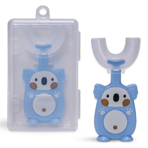 Buy Adore Koala Kids U Shape Toothbrush - Smooth Edge Soft Bristle U ...