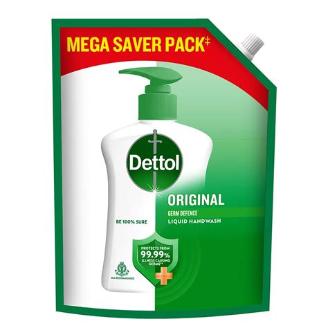 Dettol Liquid Handwash Refill - Original Hand Wash- 1350ml | Germ ...