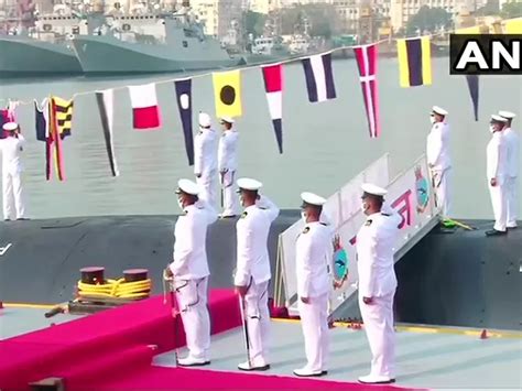 Third Scorpene-Class Submarine 'INS Karanj' commissioned into Indian Navy