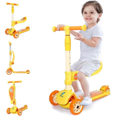 Doufit Toddler Scooter Toddler Scooter 3 Wheel Kid India | Ubuy