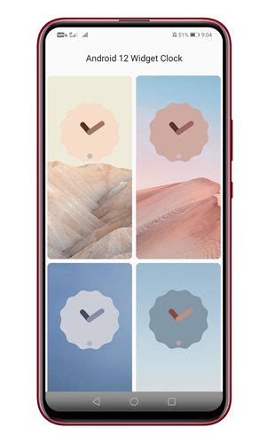 Image result for Android 12 Clock Widget