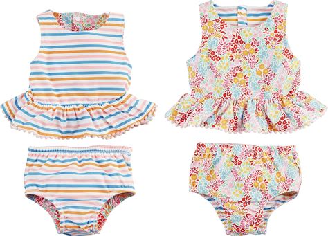 Mud Pie Girls Reversible Swimsuit & Headband Set India | Ubuy