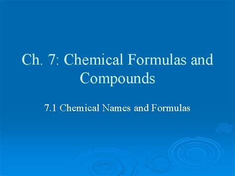Image result for Class 7 All Chemical Formula
