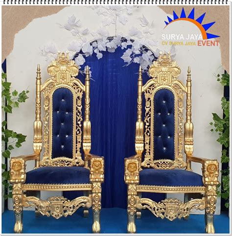 Sewa Kursi Pelaminan Model Terbaru Raja Dan Ratu