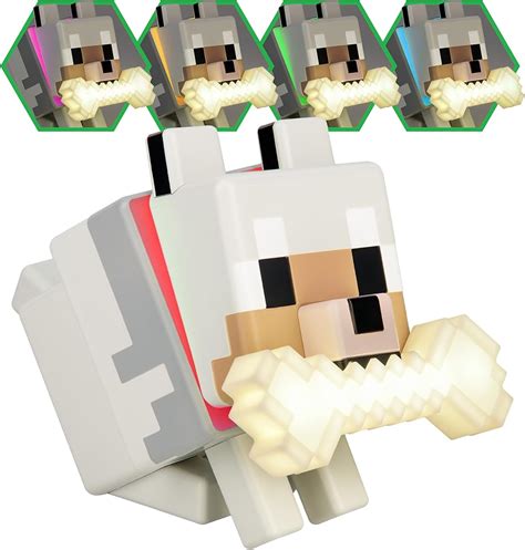 Paladone Minecraft Wolf GloBuddies 3D Colour India | Ubuy