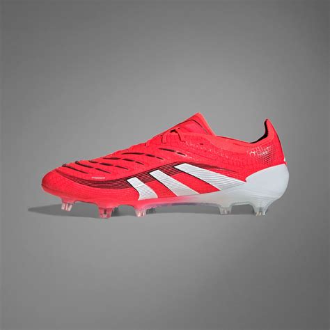 adidas Predator Elite Firm Ground Boots - Red | adidas GH