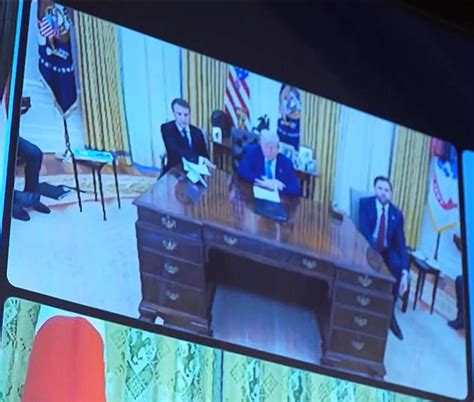 Trump puts Macron in two embarrassing positions at the White House