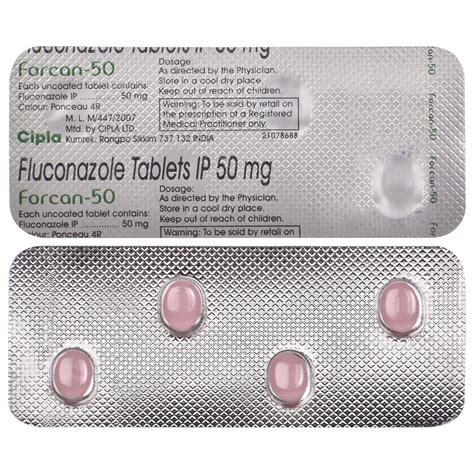 Forcan-50 - Strip of 4 Tablets : Amazon.in: Health & Personal Care