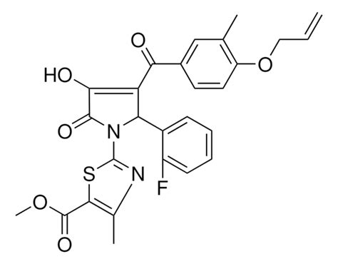 METHYL 2-[3-[4-(ALLYLOXY)-3-METHYLBENZOYL]-2-(2-FLUOROPHENYL)-4-HYDROXY ...