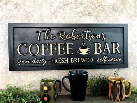 Etsy Coffee Bar Sign at Maxine Quiroz blog