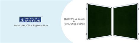 Pragati Systems® Prima Pin-up Display Board for Kids, Home, Office ...