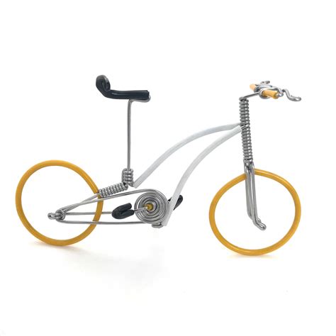 Buy Miniature Wire Art Bicycle C hand-crafted from wire | wire-art ...