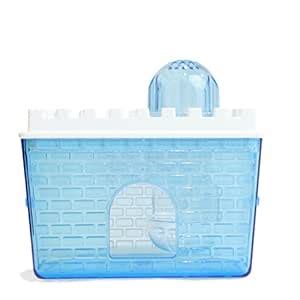 Top & Ample Fort-Blu Small Fort Cage for Hamster or Pet Mouse features ...