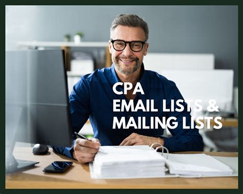 CPA Email List & Mailing List | Certified Public Accountants | LeadsPlease