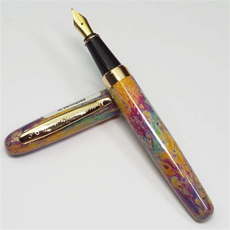 Picasso Parri Sailor Rainbow Color Body With Cap Medium Nib Converter ...