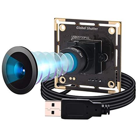 Buy Global Shutter USB Camera Module Wide Angle 720P 60FPS USB Webcam ...