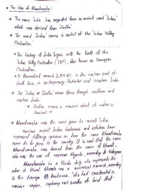 [Solved] The idea of Bharatvarsha Indian literature Sanskrit Pali ...