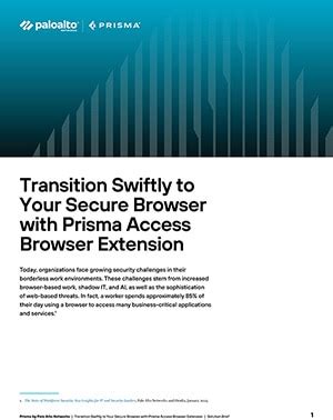 Secure Browser | Prisma Browser - Palo Alto Networks