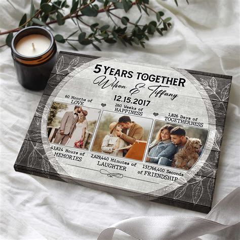 5th Anniversary Gift For Husband