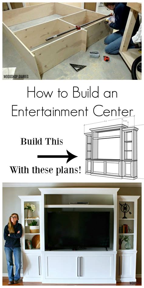 How to build a diy entertainment center – Artofit