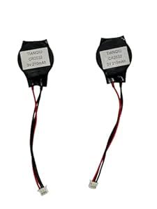 KP Original CR2032 3V 210mAh Lithium Coin Cell Battery with 3pin ...