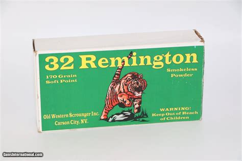 Old Western Scrounger 32 Remington - 20 Rounds