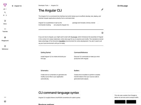 Rezultat imagine pentru Basic Angular CLI