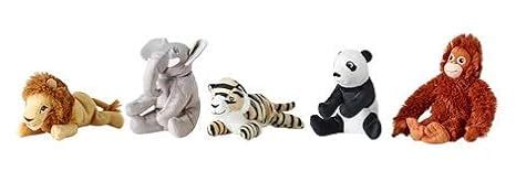 Ikea Tiger, Lion, Panda, Elephant, Gorilla Jungle Soft Toys ...