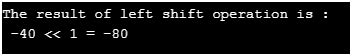 Image result for C Left Shift Operator