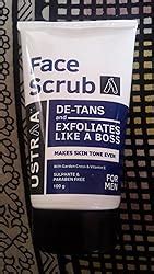 Buy Ustraa Face Scrub -100g - De-Tan Face scrub for men | Exfoliation ...