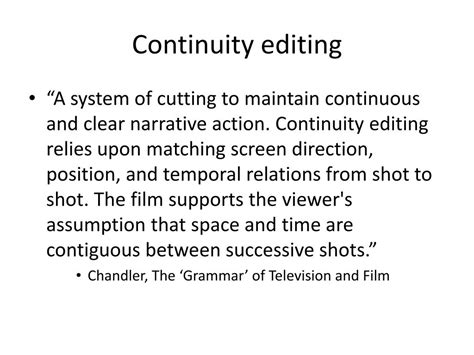 Continuous Editing Example 的图像结果