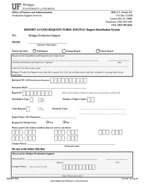 Report Access Request Form - Fill Out, Sign & Share Online | pdfFiller