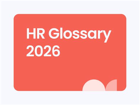 The Essential Glossary Of Official Terms For 2026