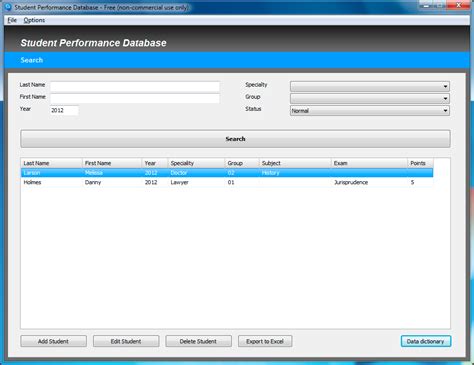 Visual dBASE 的图像结果